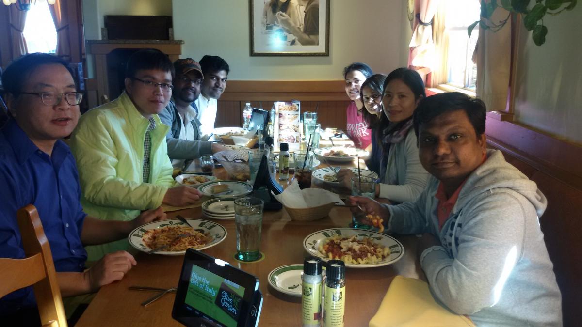 Lab Lunch group photo 2016